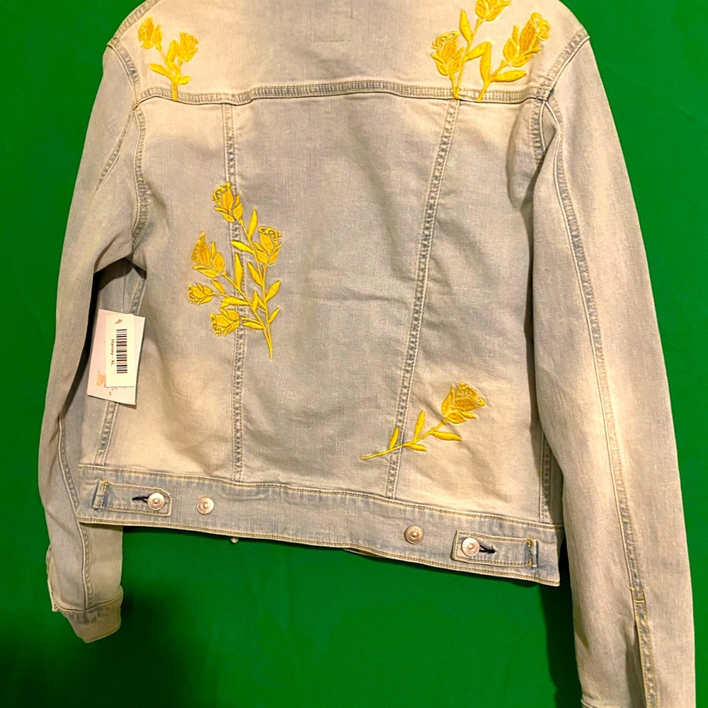 Lularoe stretch denim jacket